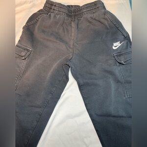 Nike Kids Black Cargo Joggers